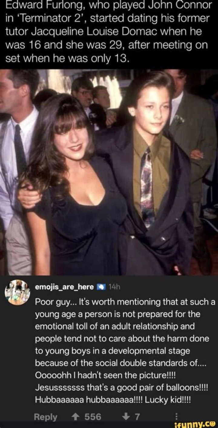 Edward Furlong And Jacqueline Domac: Unveiling The Controversial Relationship